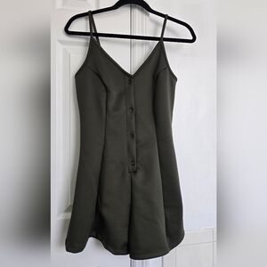 Olive Green Jumpsuit Small size